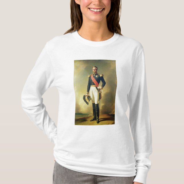 Camiseta Retrato de Henri-Eugene-Philippe-Louis (Frente)