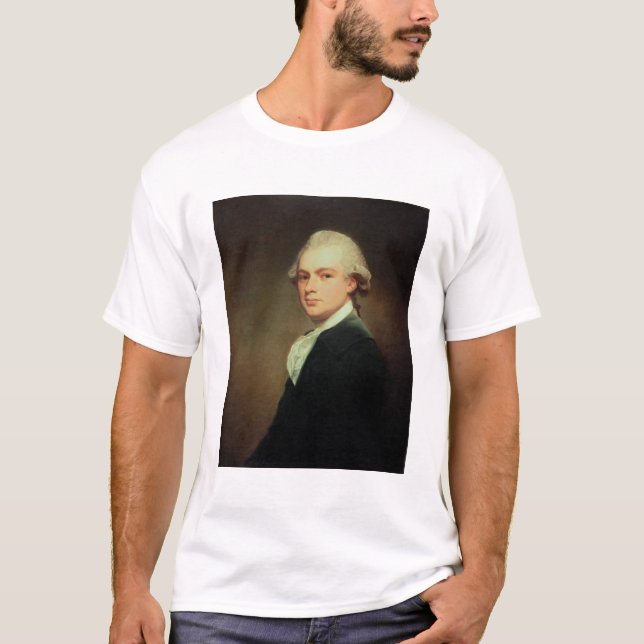 Camiseta Retrato de Henry Russell (1751-1836) c.1783 (óleo (Frente)