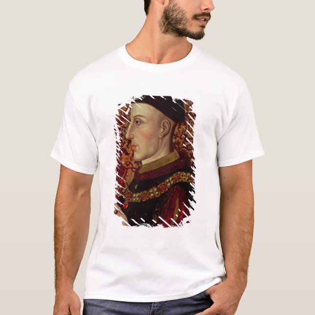 Camiseta Retrato de Henry V (Frente)