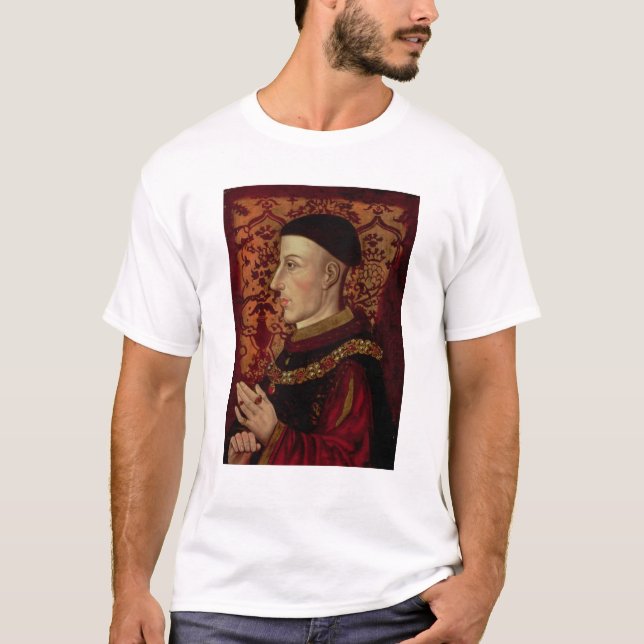 Camiseta Retrato de Henry V (Frente)