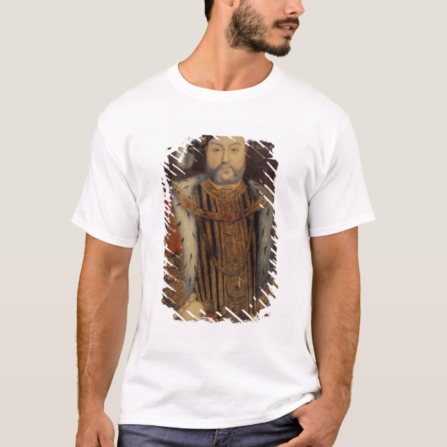Camiseta Retrato de Henry VIII (Frente)