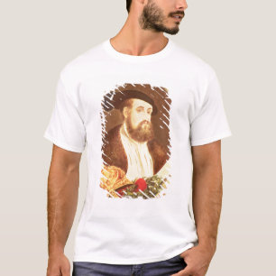 Camiseta Retrato de Hernan Cortes