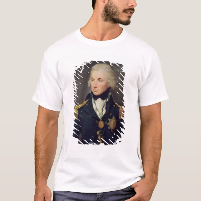 Camiseta Retrato de Horatio Nelson, visconde Nelson (Frente)