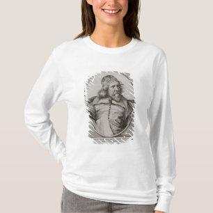 Camiseta Retrato de Inigo Jones (1573-1652) gravado perto