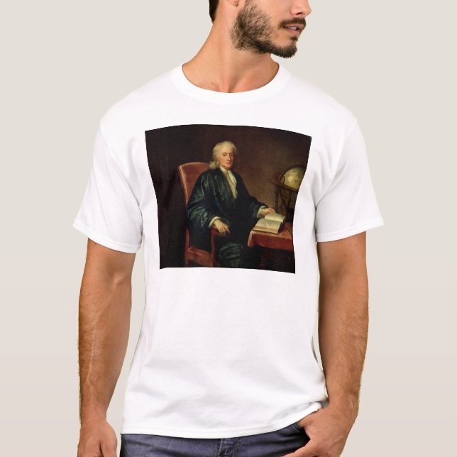 Camiseta Retrato de Isaac Newton, c.1726 (Frente)