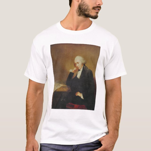 Camiseta Retrato de James Watt 1792 (Frente)