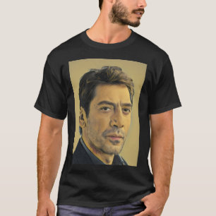 Camiseta retrato de Javier Bardem