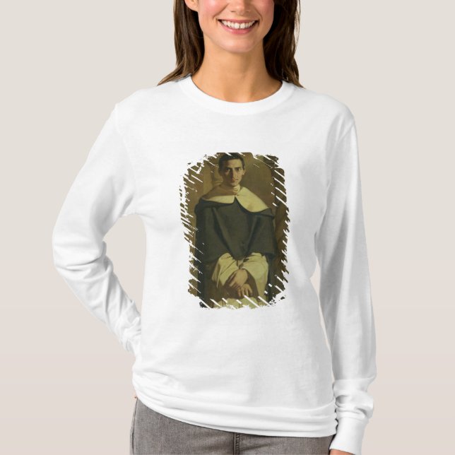 Camiseta Retrato de Jean Baptiste Henri Lacordaire (Frente)