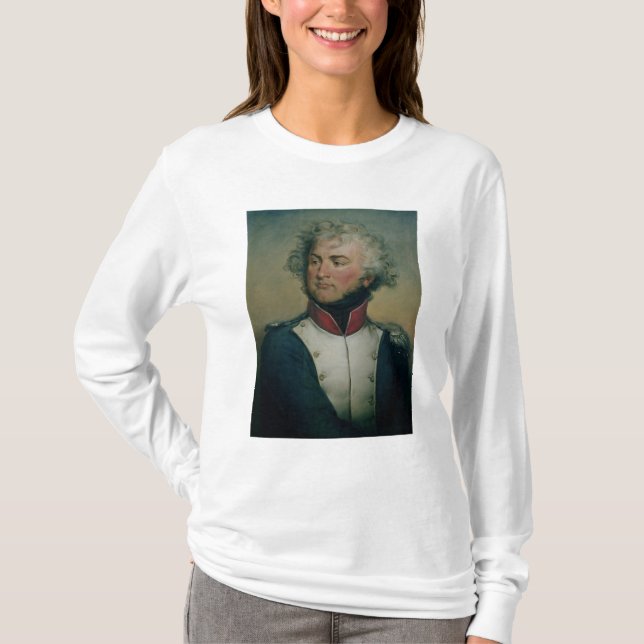 Camiseta Retrato de Jean Baptiste Kleber 2 (Frente)