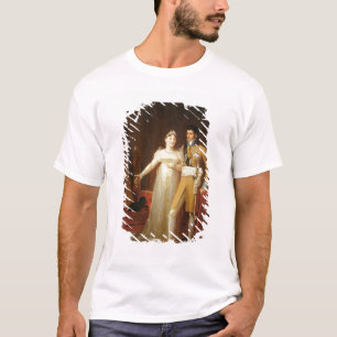 Camiseta Retrato de Jerome Bonaparte e sua esposa