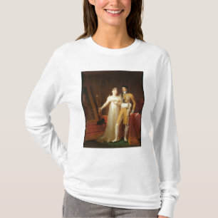 Camiseta Retrato de Jerome Bonaparte e sua esposa