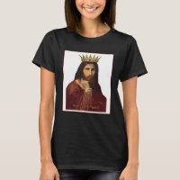 Retrato de Jesus no Natal Coroado Príncipe da Paz