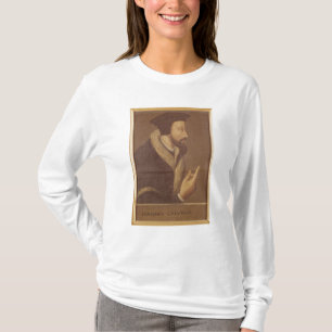 Camiseta Retrato de João Calvino