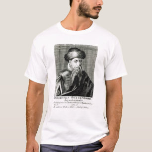 Camiseta Retrato de Johannes Gutenberg