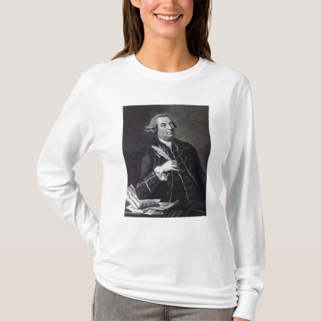 Camiseta Retrato de John Christopher Smith (Frente)