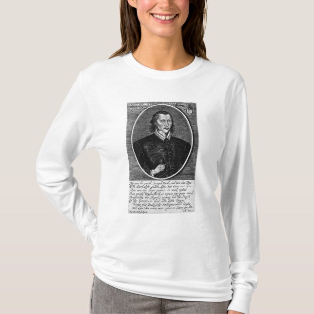 Camiseta Retrato de John Donne (Frente)