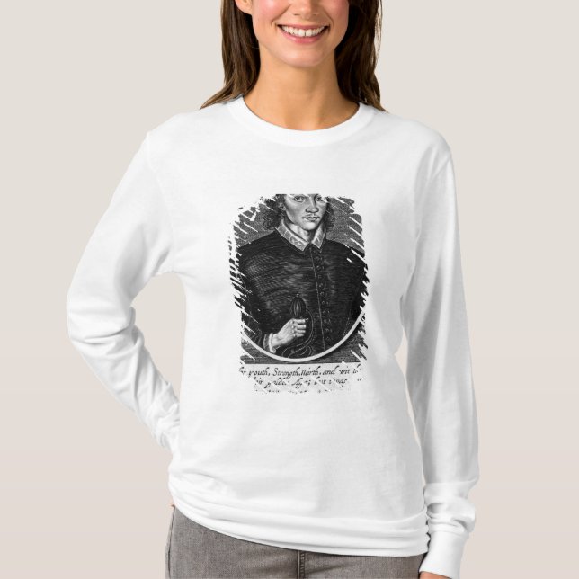 Camiseta Retrato de John Donne (Frente)