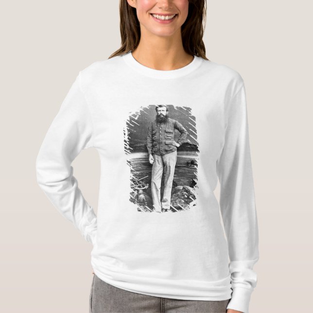 Camiseta Retrato de John Hanning Speke (Frente)