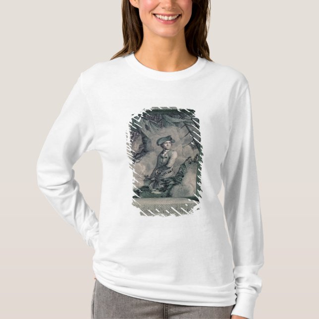 Camiseta Retrato de John Paul Jones (Frente)