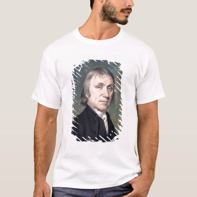 Camiseta Retrato de Joseph Priestley, c.1797 (Frente)
