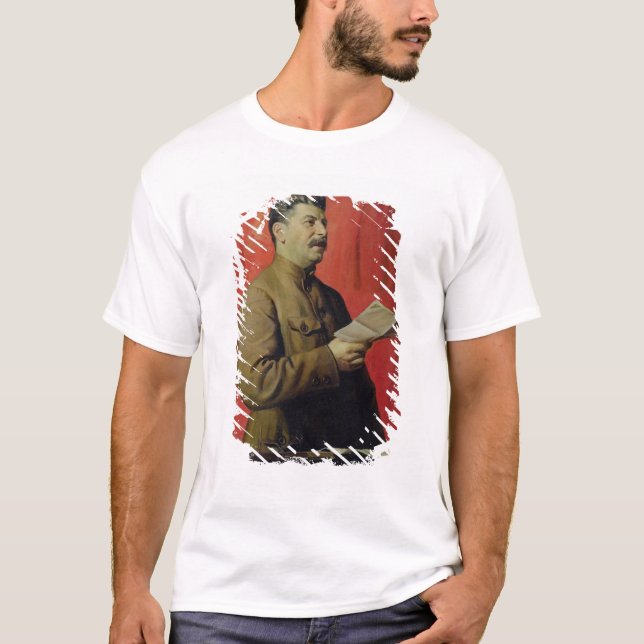 Camiseta Retrato de Josif Stalin, 1933 (Frente)
