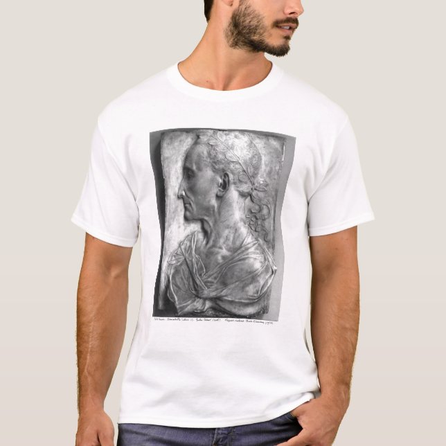 Camiseta Retrato de Júlio César (Frente)