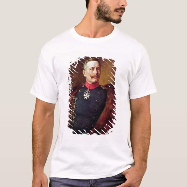 Camiseta Retrato de Kaiser Wilhelm Ii (Frente)