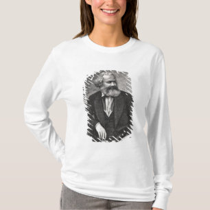 Camiseta Retrato de Karl Marx 1857
