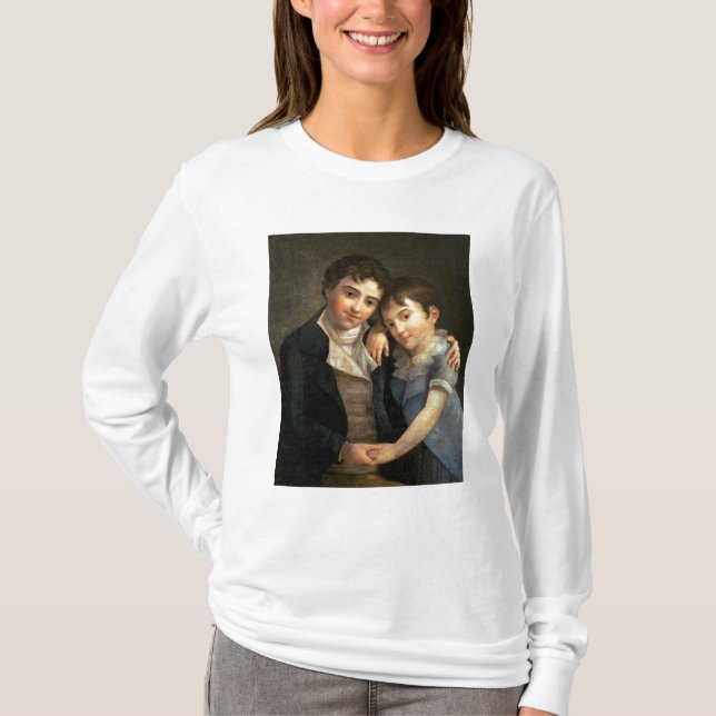 Camiseta Retrato de Karl Thomas e de Franz Xaver (Frente)
