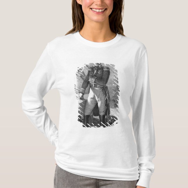 Camiseta Retrato de Laurent de Gouvion Santo-Cyr (Frente)