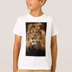 Camiseta Retrato de leão