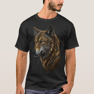 CAMISETA RETRATO DE LOBO