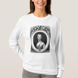 Camiseta Retrato de Louise Honorine Crozat du Chatel