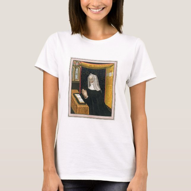 Camiseta Retrato de Margaret Beaufort, Condessa de Richmon (Frente)