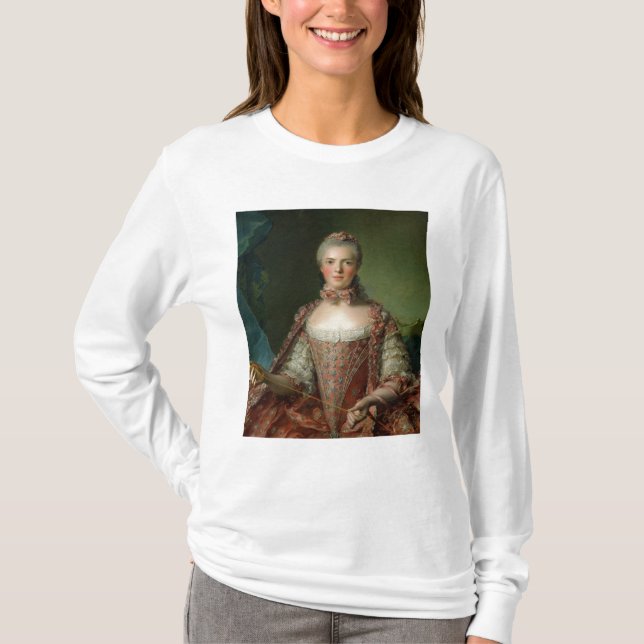 Camiseta Retrato de Marie Adelaide 1756 (Frente)