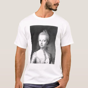 Camiseta Retrato de Marie-Antoinette de Habsburgo