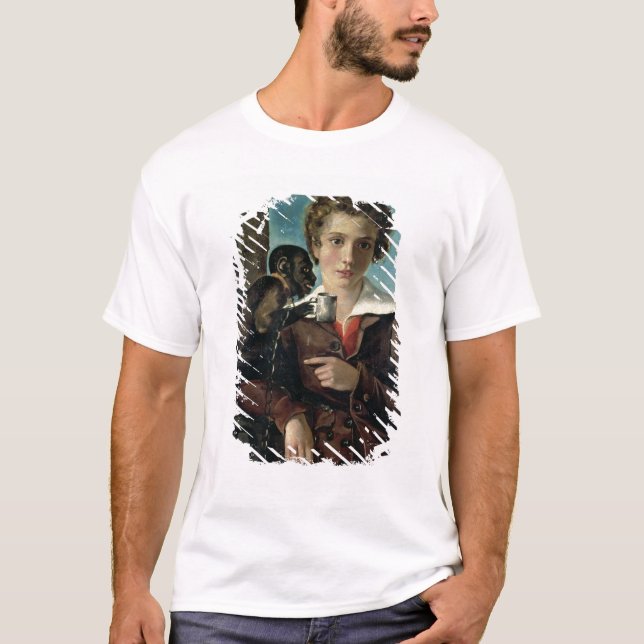 Camiseta Retrato de Marius Petipa no balé (Frente)