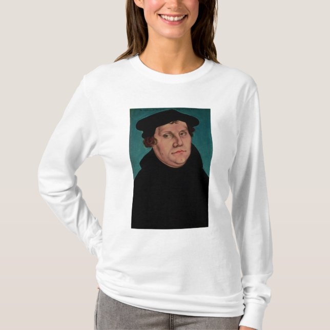 Camiseta Retrato de Martin Luther, 1529 (Frente)