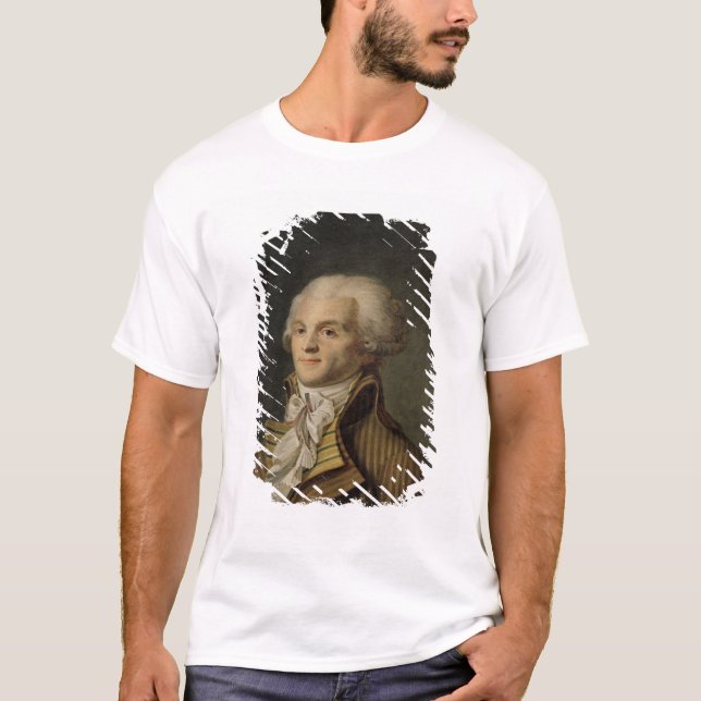 Camiseta Retrato de Maximiliano de Robespierre (Frente)