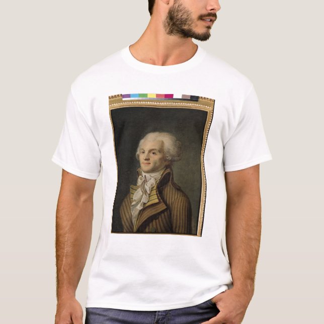 Camiseta Retrato de Maximiliano de Robespierre (Frente)