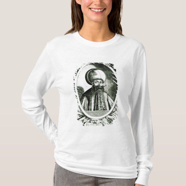Camiseta Retrato de Mehmet III (Frente)