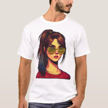 Retrato de Menina Estilizada