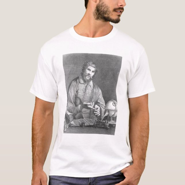Camiseta Retrato de Michel de Nostradame (Frente)