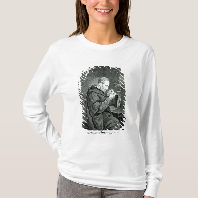 Camiseta Retrato de Michel Nostradamus (Frente)