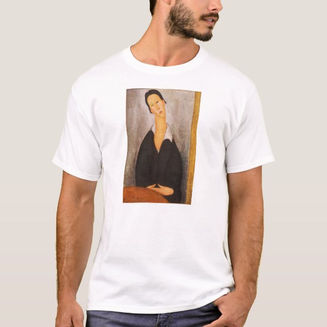 Camiseta Retrato de Modigliani Amedeo (Frente)