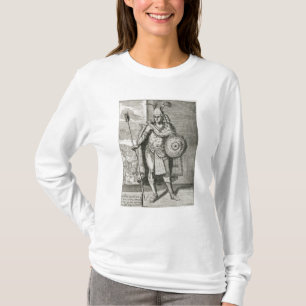 Camiseta Retrato de Montezuma II
