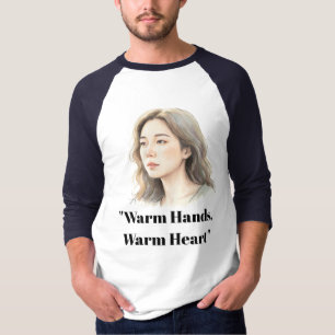 Camiseta Retrato de Mulher em Aquarela Suave - Rosto Artíst