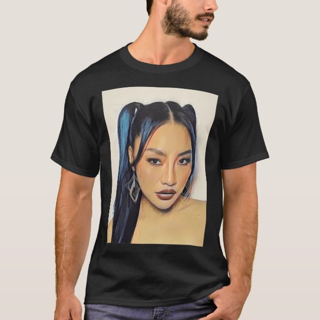 Camiseta retrato de Nancy Xu (Frente)