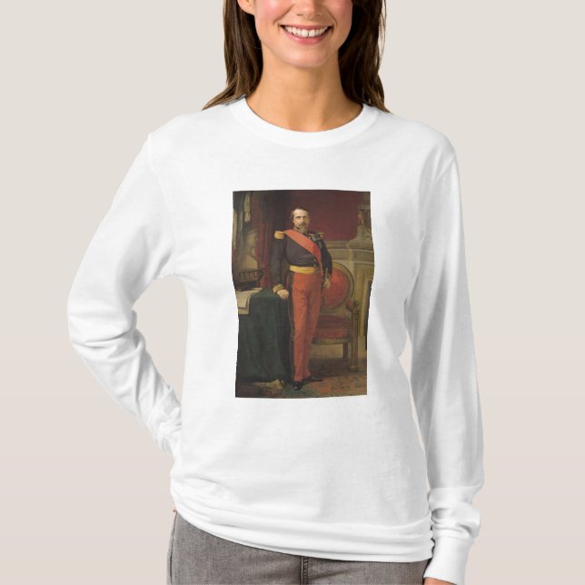 Camiseta Retrato de Napoleon III 1862 (Frente)