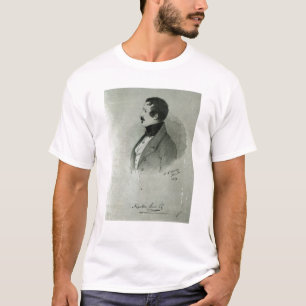 Camiseta Retrato de Napoleon III como um homem novo, 1839